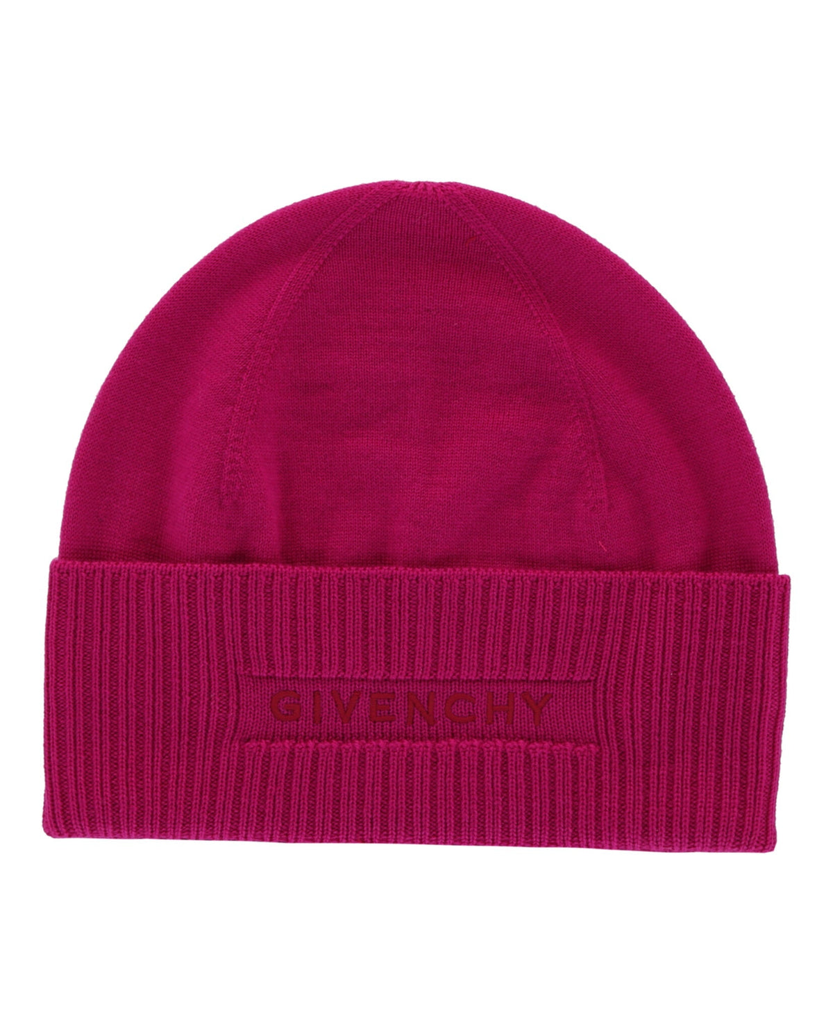 Givenchy Ribbed Embroidered Logo Beanie