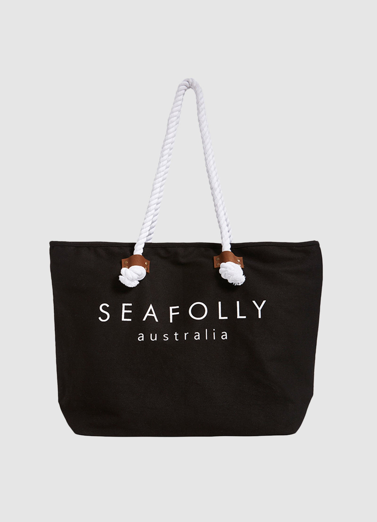 Ship Sail Tote Bag - Black