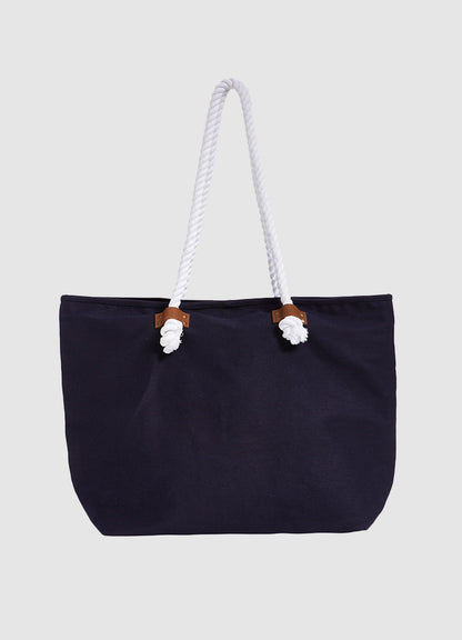 Ship Sail Tote Bag - Indigo
