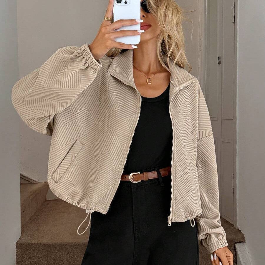 Women's Loose Baseball Jacket