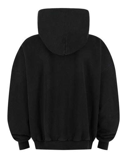 Balenciaga  X Adidas Oversized Embroidered Logo Hoodie