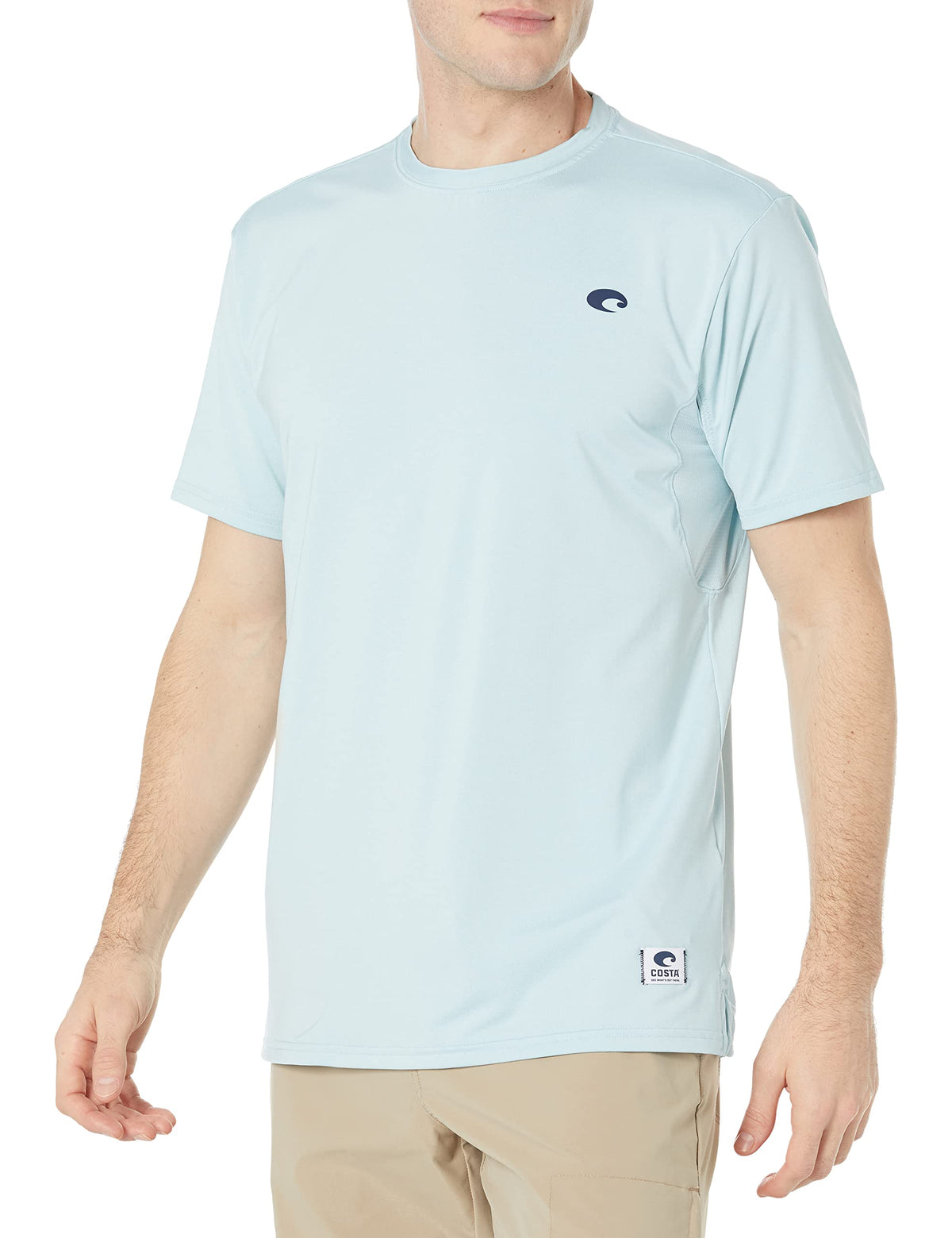 Costa Men's Short Sleeve Voyage Performance Shirt Shirts