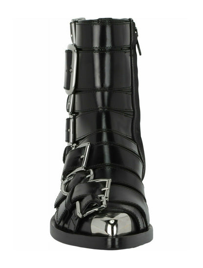 Alexander McQueen Strappy Punk Ankle Boots