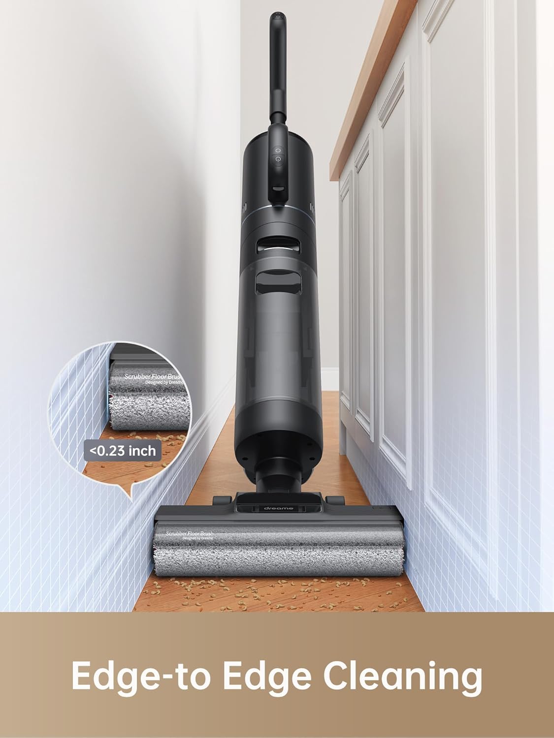 Dreame Vacuum/Mop Combo 4-In-1 Cordless Stick Wet Dry-Black