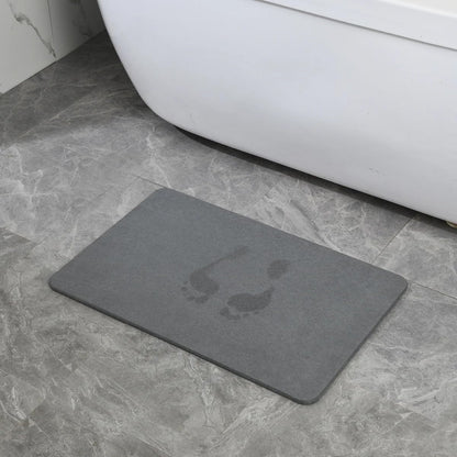 4 Colors! - 24'' x 15'' Diatomaceous Quick-Drying Stone Bath Mat