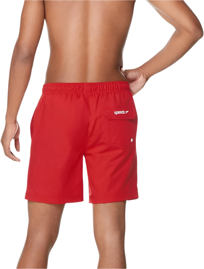 Speedo Redondo Edge Volley 16" Trunk - Speedo Red - FINAL SALE