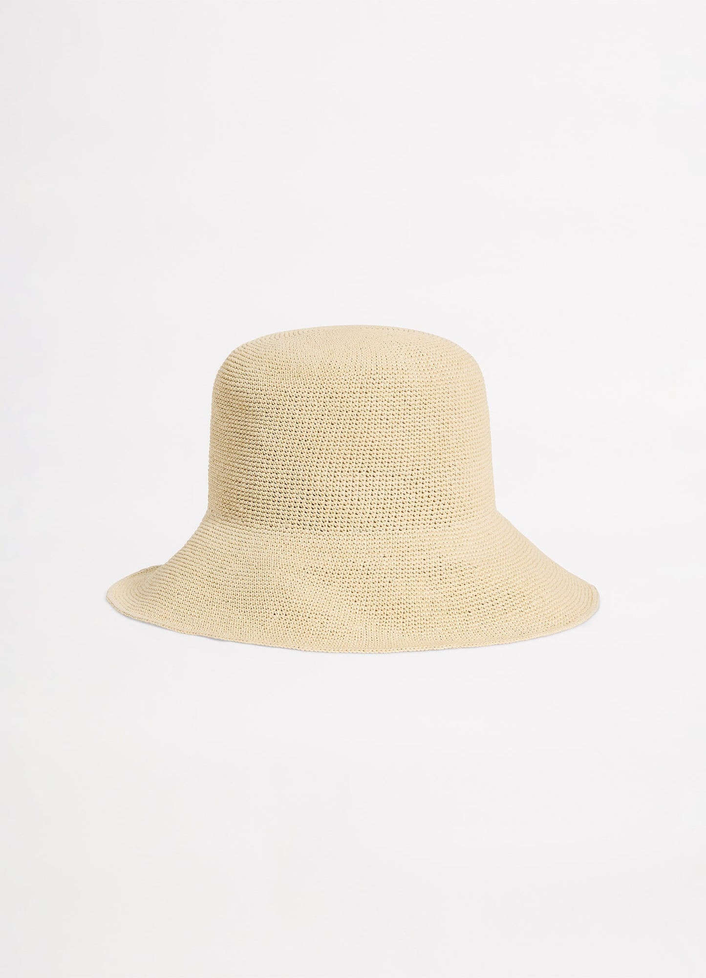 Packable Raffia Bucket Hat - Natural