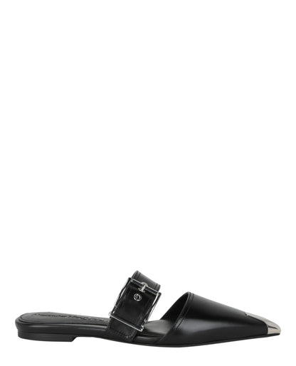 Alexander McQueen Punk Leather Flats