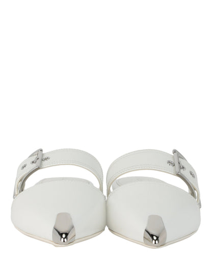 Alexander McQueen Punk Leather Flats