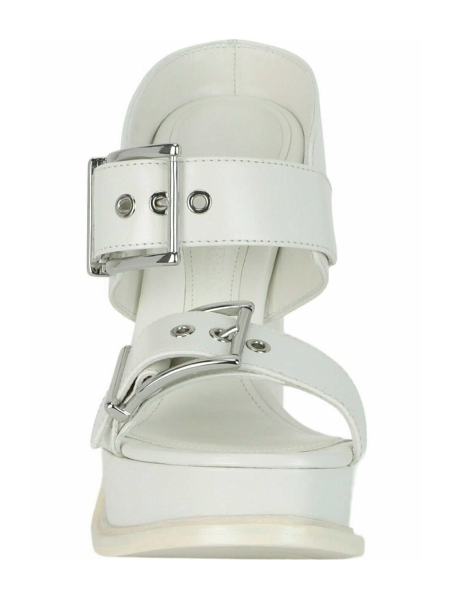Alexander McQueen Boxcar Leather Sandals
