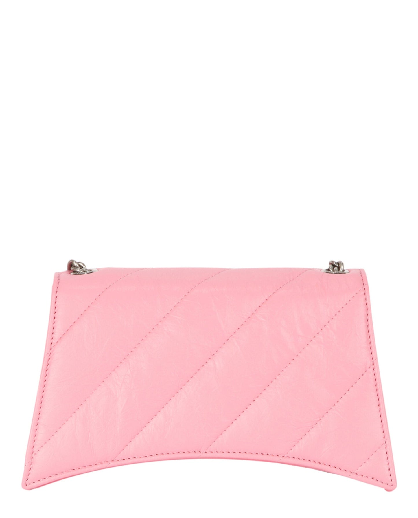 Balenciaga Xs Quilted Crush Leather Shoulder Bag