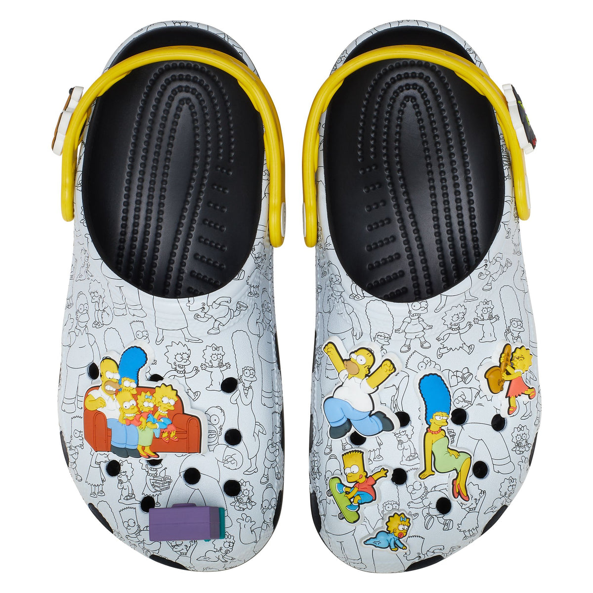 Crocs Men's Classic Clog 'The Simpsons Intro Sequence' Sneakers