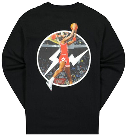 Air Jordan Men's X Fragment Long-Sleeve T-Shirt T-Shirts