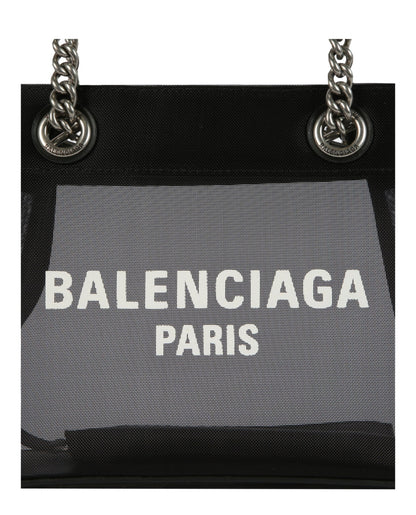 Balenciaga Small Duty Free Mesh Tote