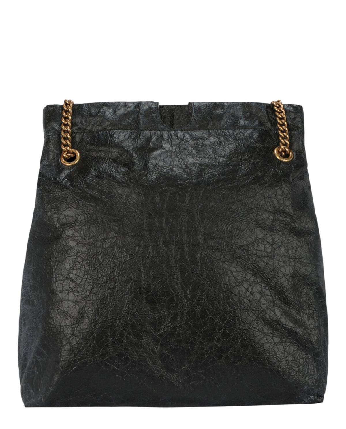 Balenciaga Crush Leather Medium Tote