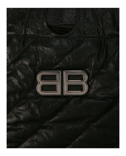Balenciaga Small Quilted Crush Tote Bag