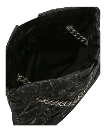 Balenciaga Small Quilted Crush Tote Bag