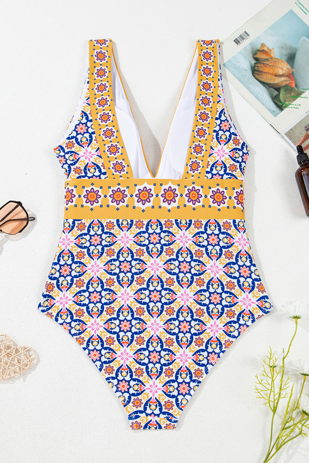 Briar Print One Piece Swimsuit by Threaded Pear