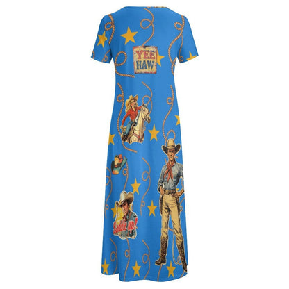 Baha Ranch Vintage Cowgirl Western Dress