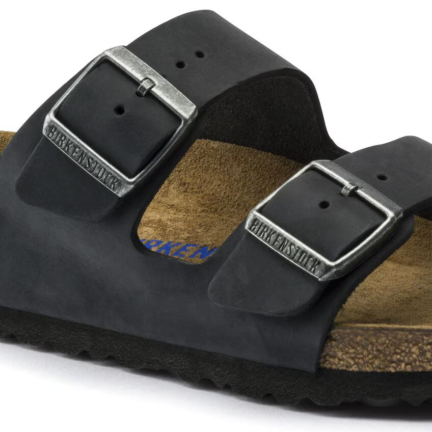 Birkenstock Arizona Soft Footbed Oiled Leather Black