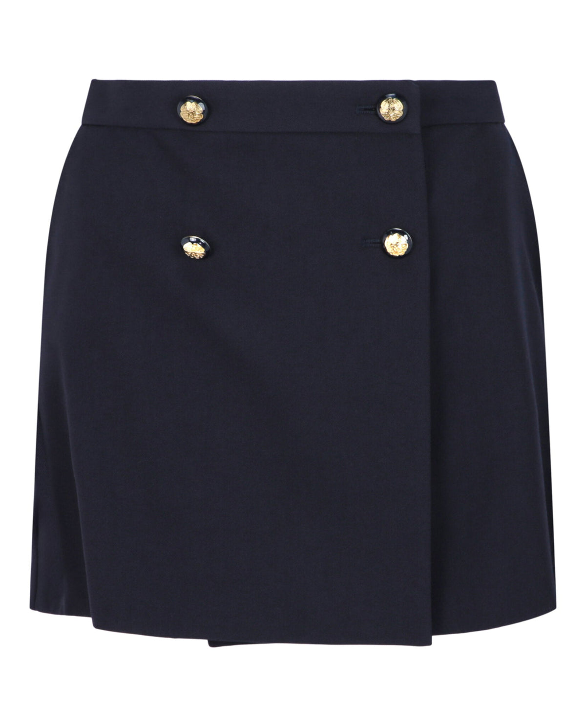 Alexander McQueen Military Detail Mini Skirt