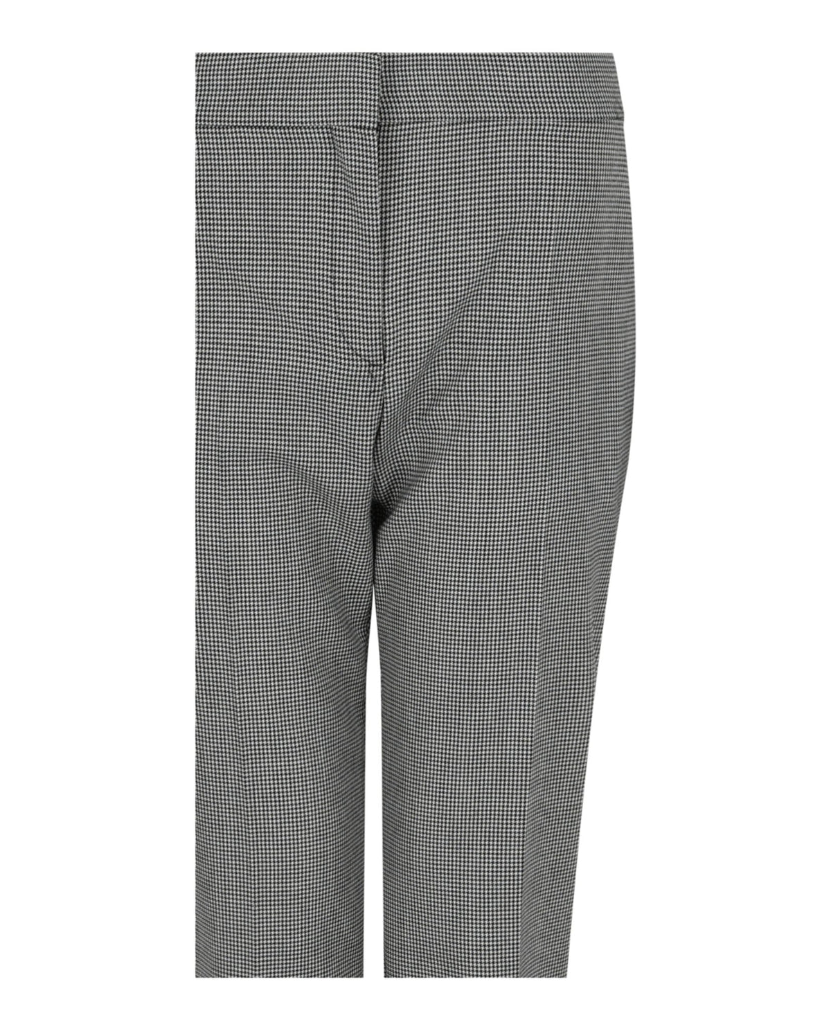 Alexander McQueen Houndstooth Cigarette Trousers