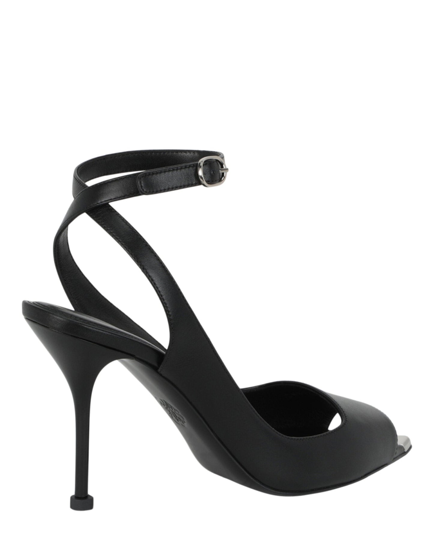 Alexander McQueen Punk Peep Toe Sandals