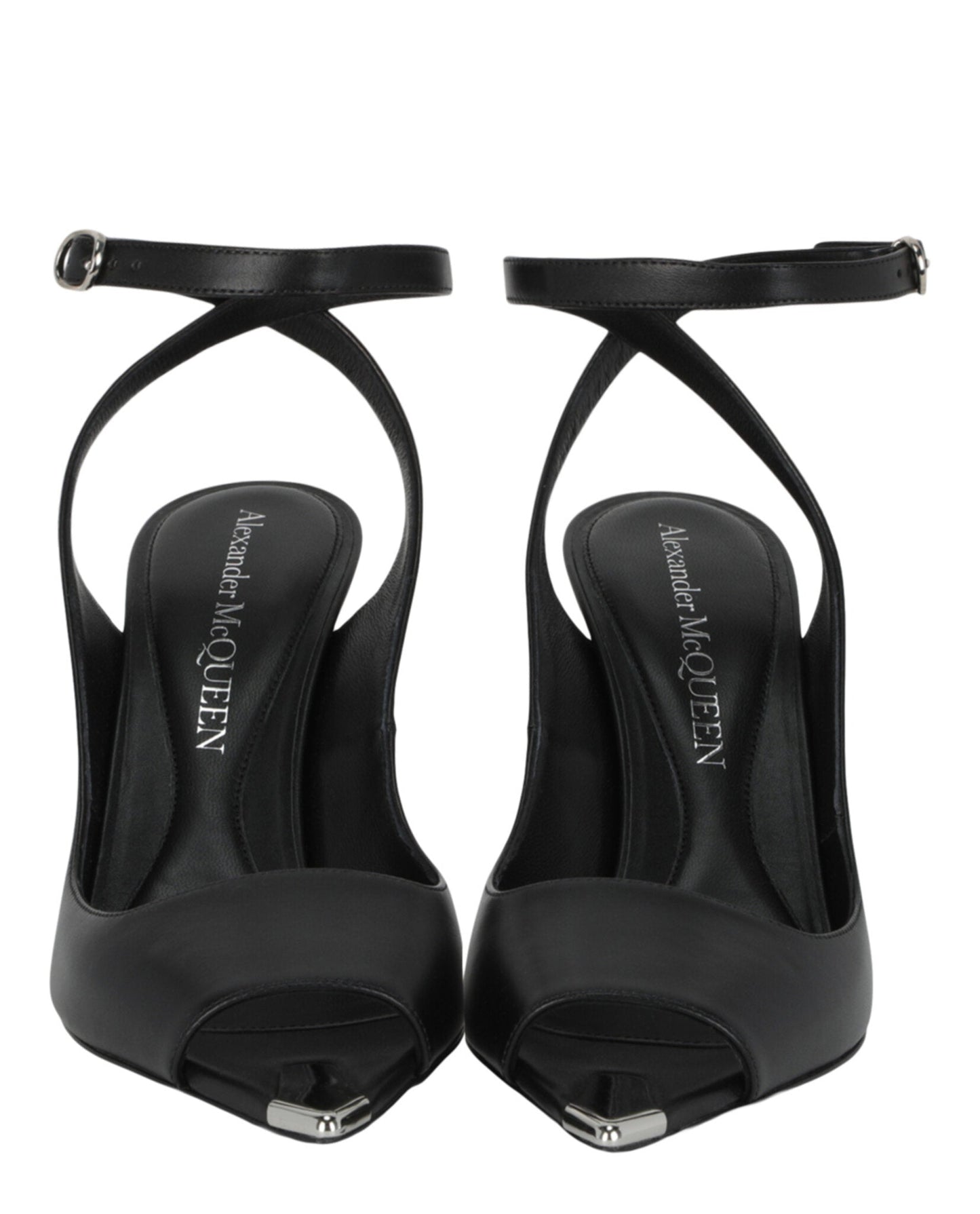 Alexander McQueen Punk Peep Toe Sandals