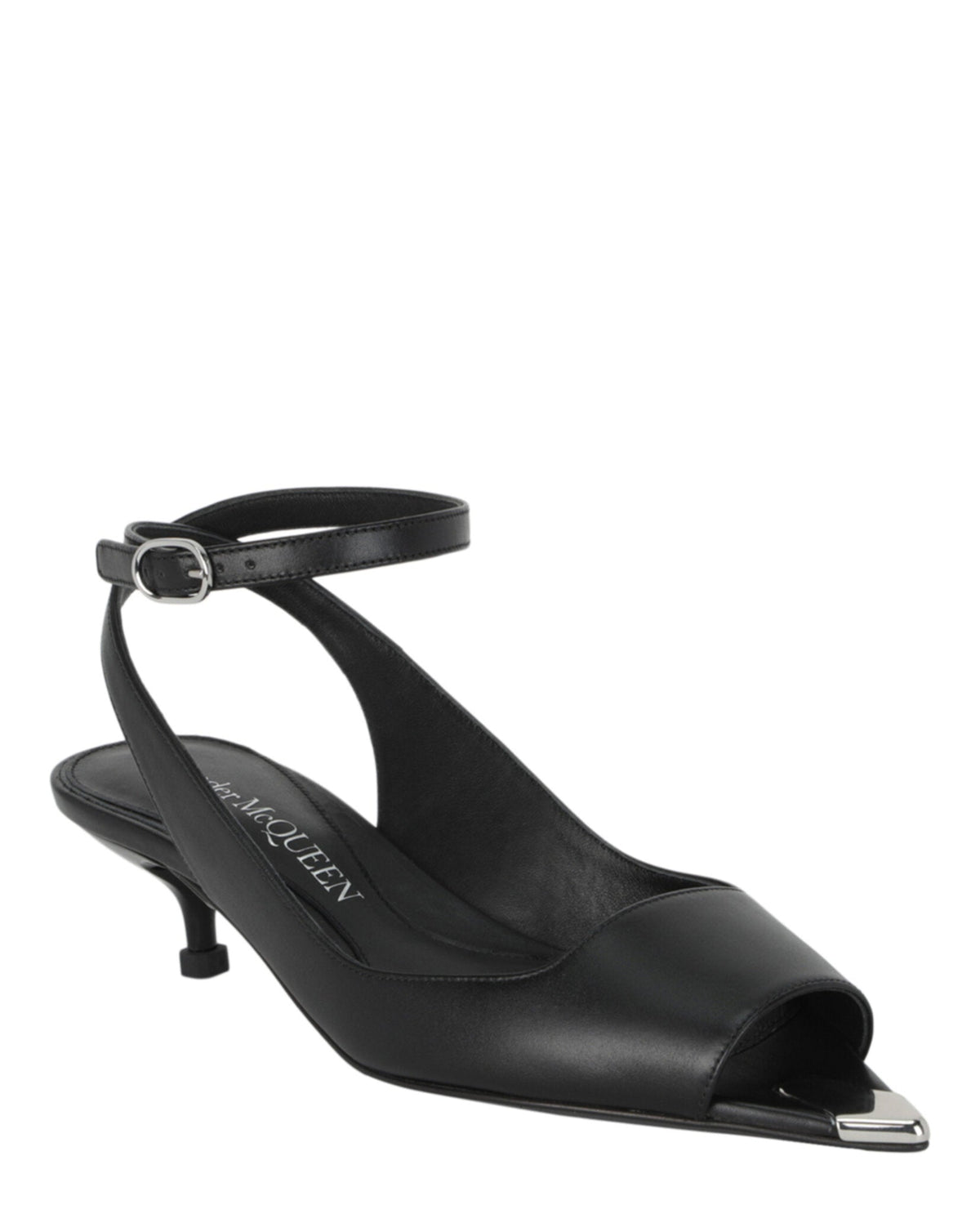 Alexander McQueen Punk Peep Toe Sandals