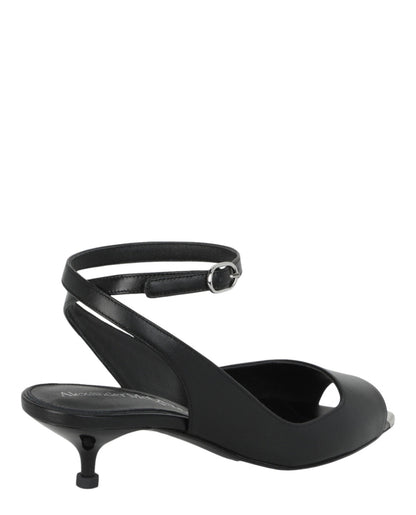 Alexander McQueen Punk Peep Toe Sandals