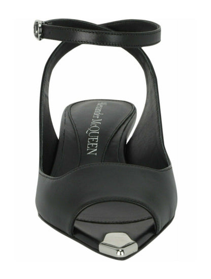 Alexander McQueen Punk Peep Toe Sandals