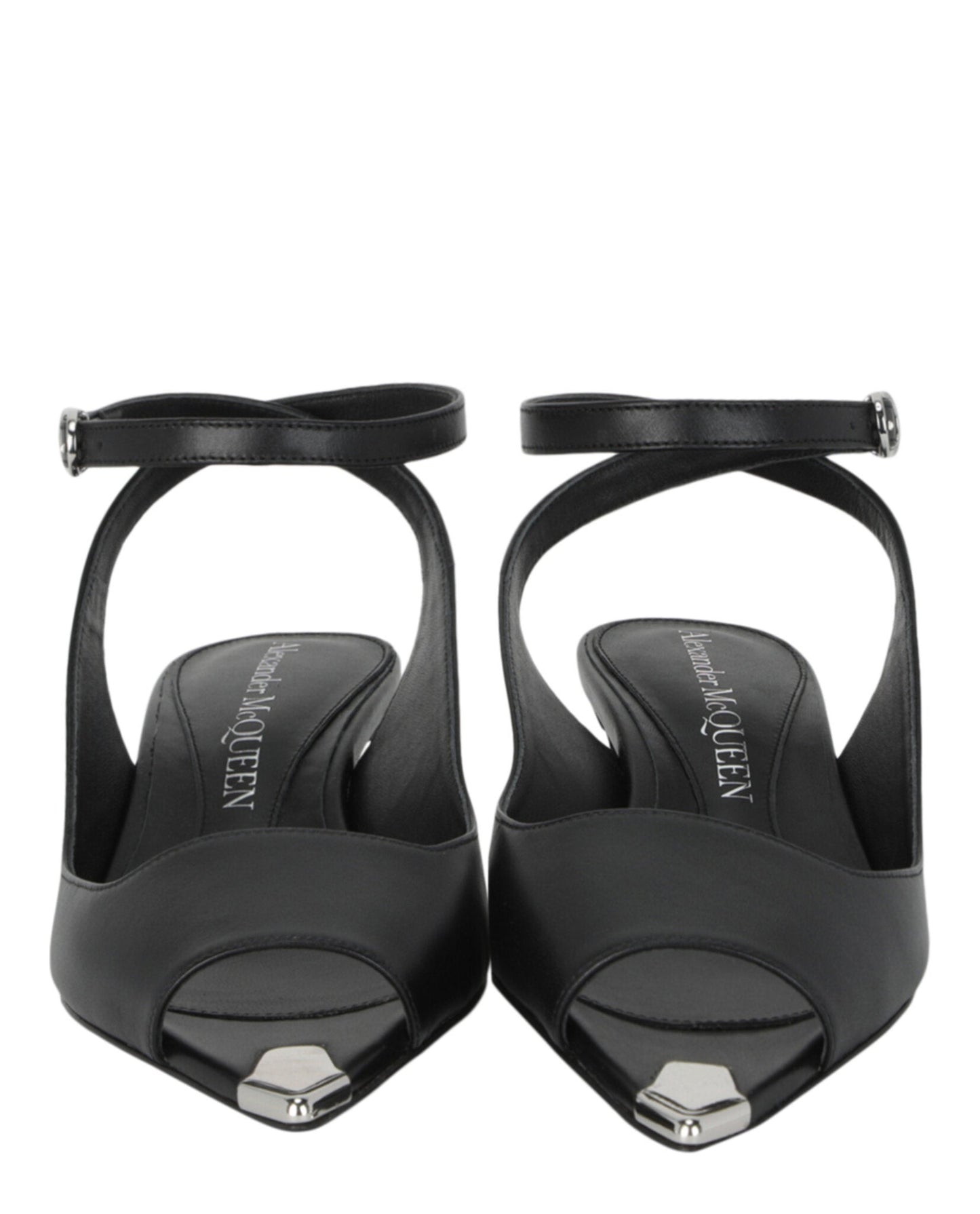 Alexander McQueen Punk Peep Toe Sandals