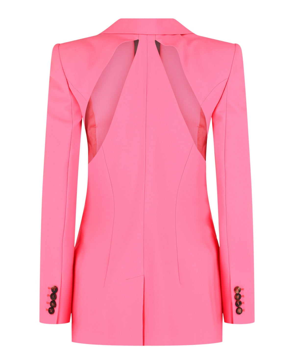 Alexander McQueen Slashed Single-Breasted Blazer