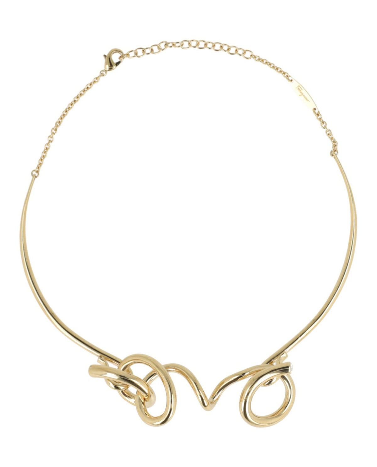 Ferragamo Sculptural Semi-Rigid Collar