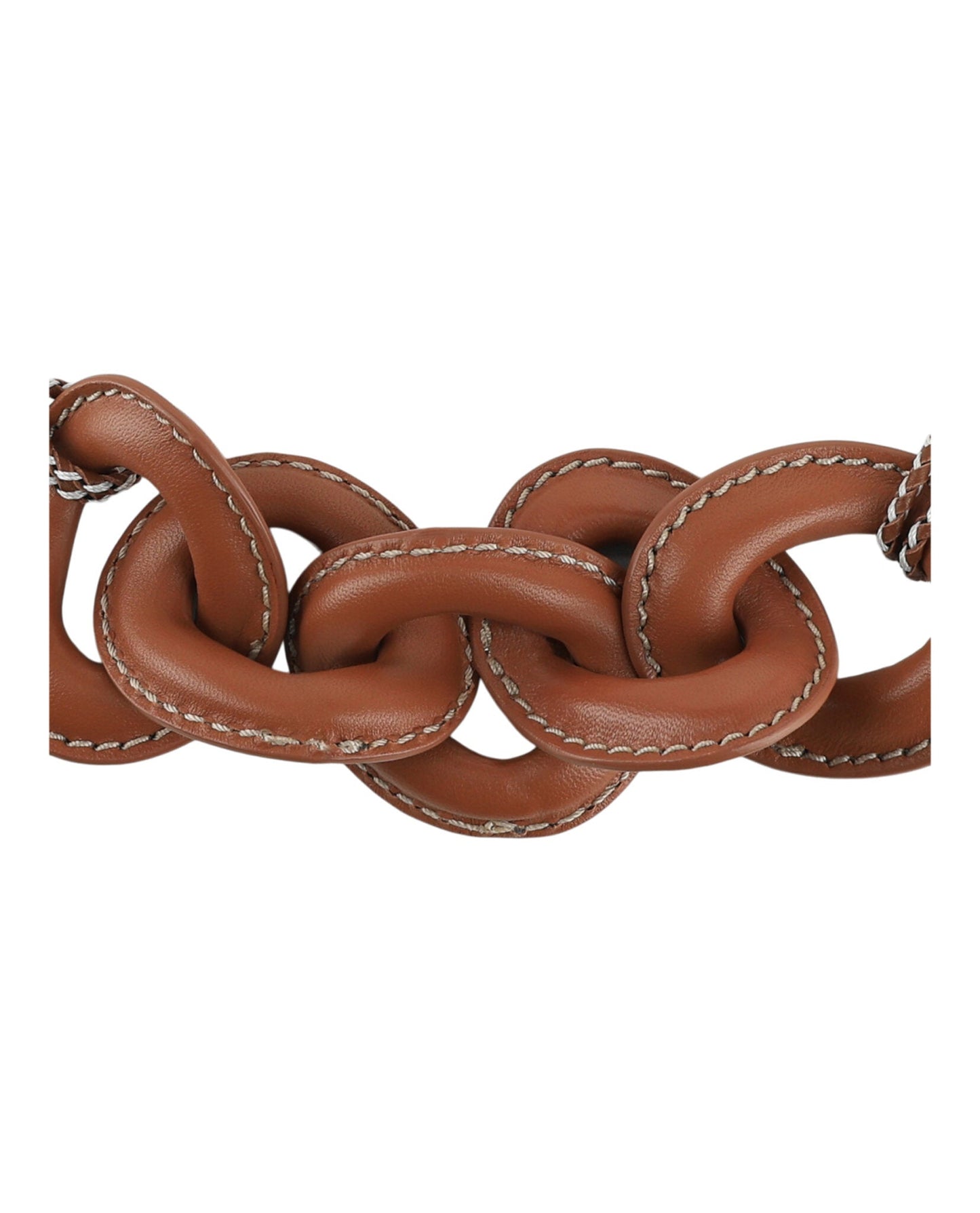 Ferragamo Sella Leather Choker Necklace