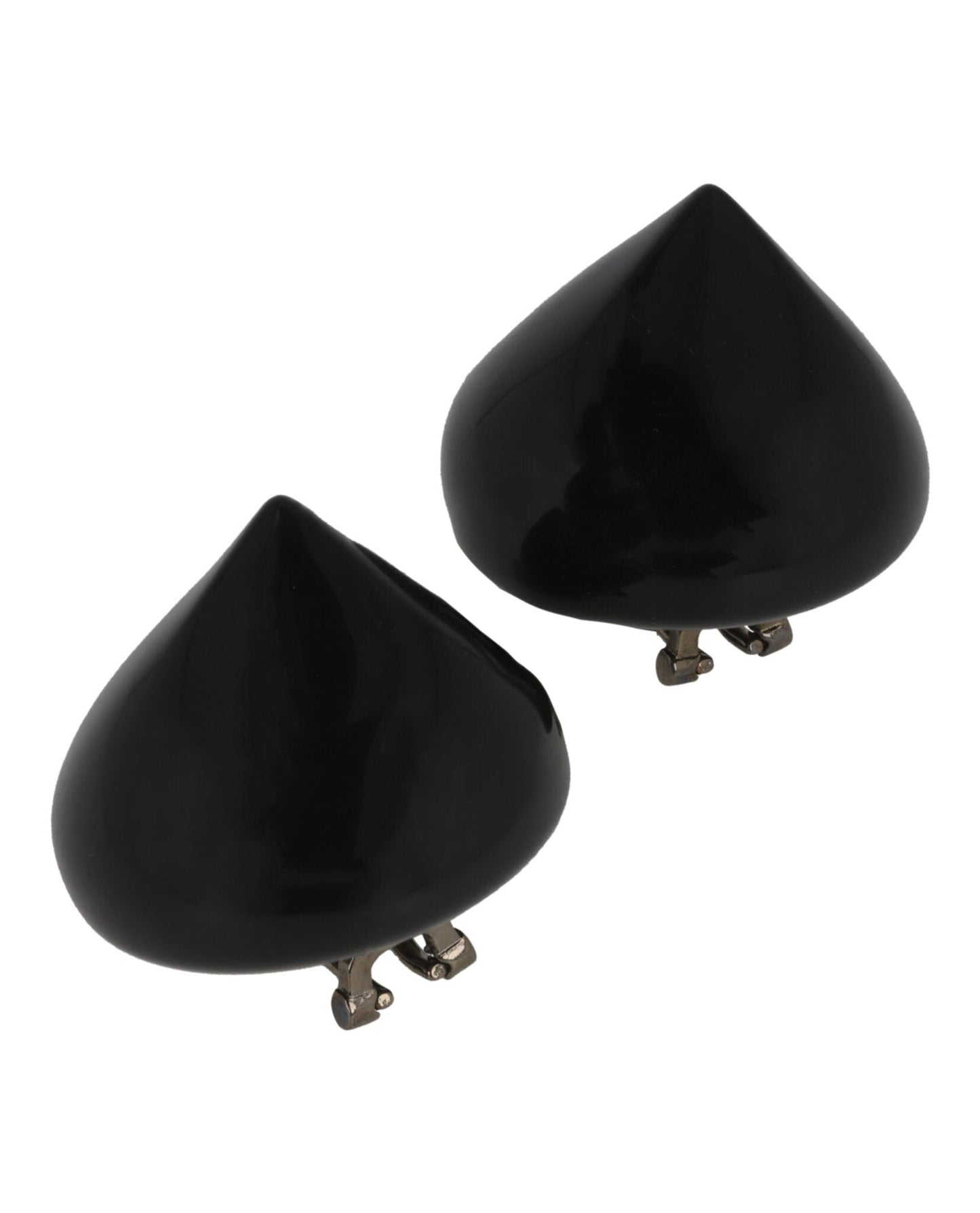 Ferragamo Large Sculptural Clip on Earrings