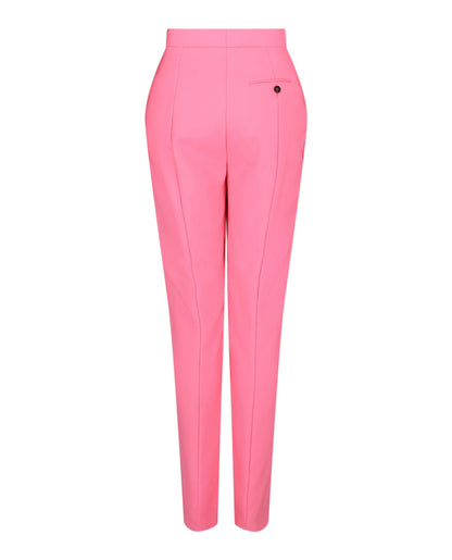 Alexander McQueen High-Waisted Cigarette Pants