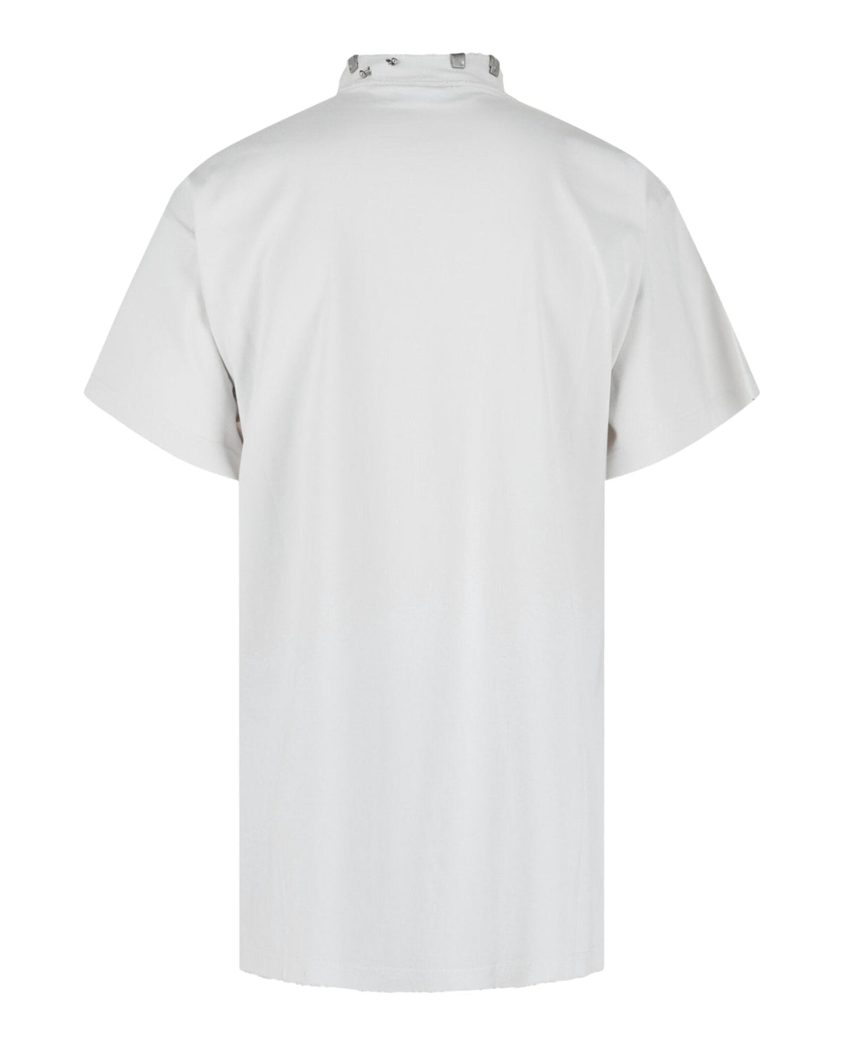 Balenciaga Oversized Distressed Pierced T-Shirt