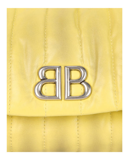 Balenciaga Monaco Sprayed Quilted Small Chain Bag