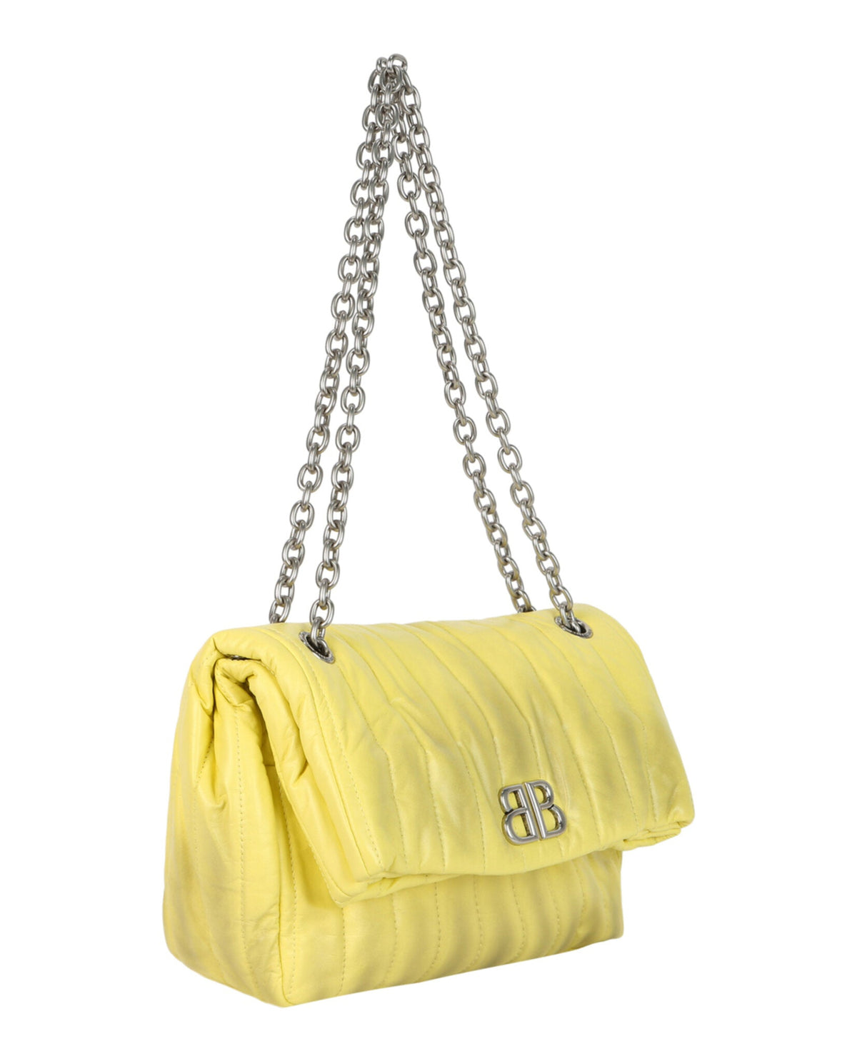 Balenciaga Monaco Sprayed Quilted Small Chain Bag