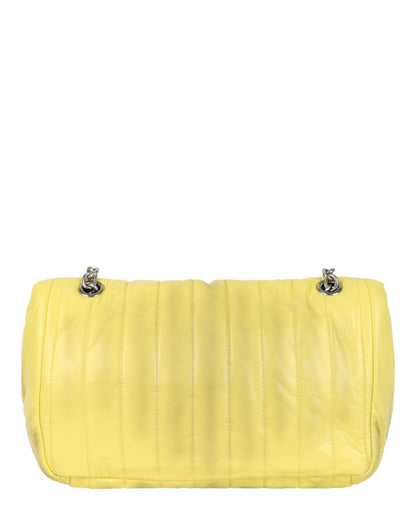 Balenciaga Monaco Sprayed Quilted Small Chain Bag