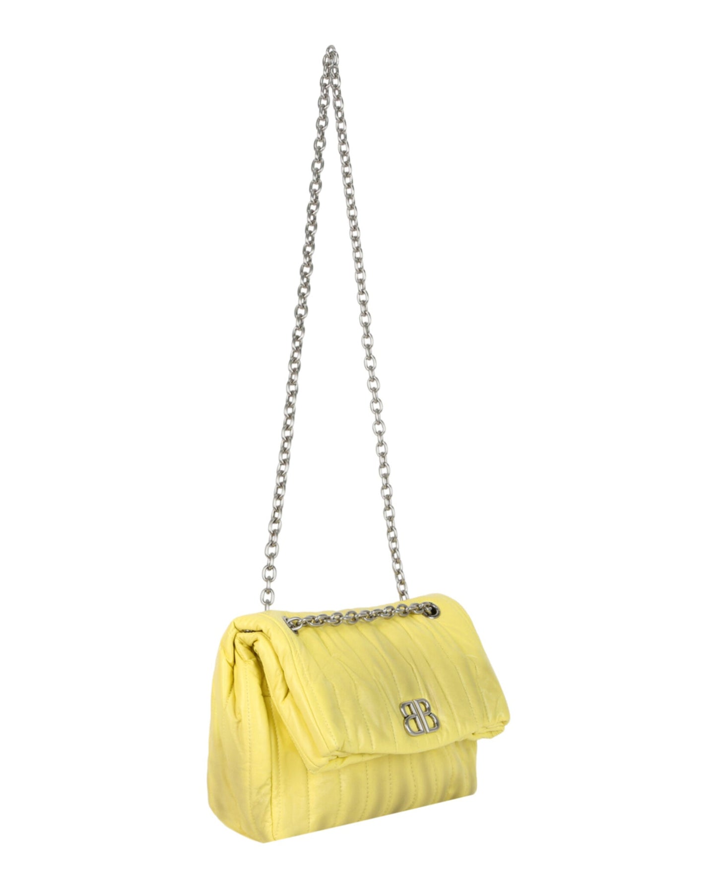 Balenciaga Monaco Sprayed Quilted Small Chain Bag