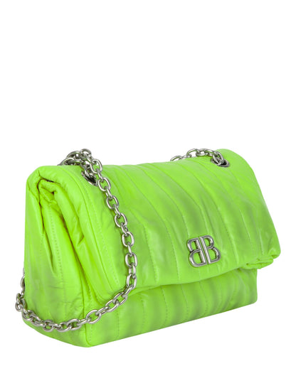 Balenciaga Monaco Sprayed Quilted Small Chain Bag