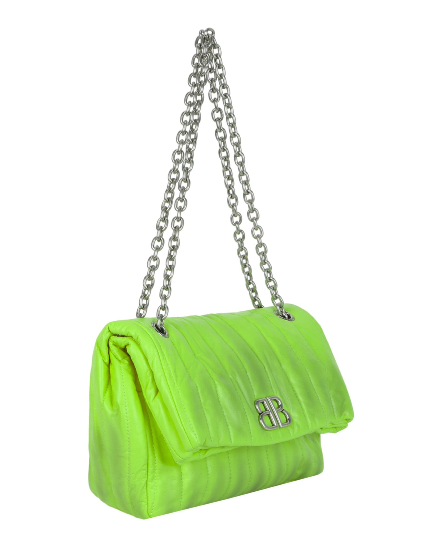 Balenciaga Monaco Sprayed Quilted Small Chain Bag