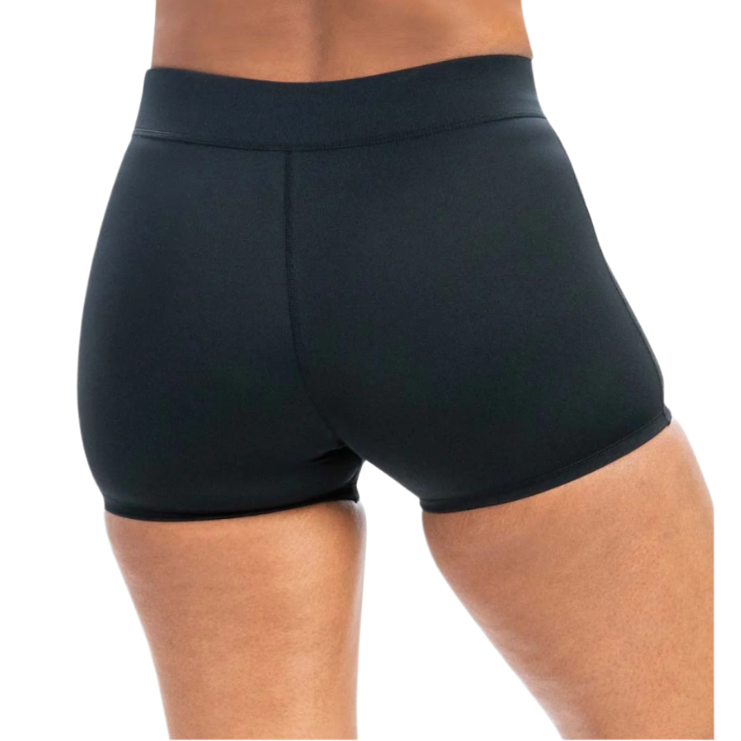 Dolfin Aquashape Solid Fitted Swim Shorts - Black