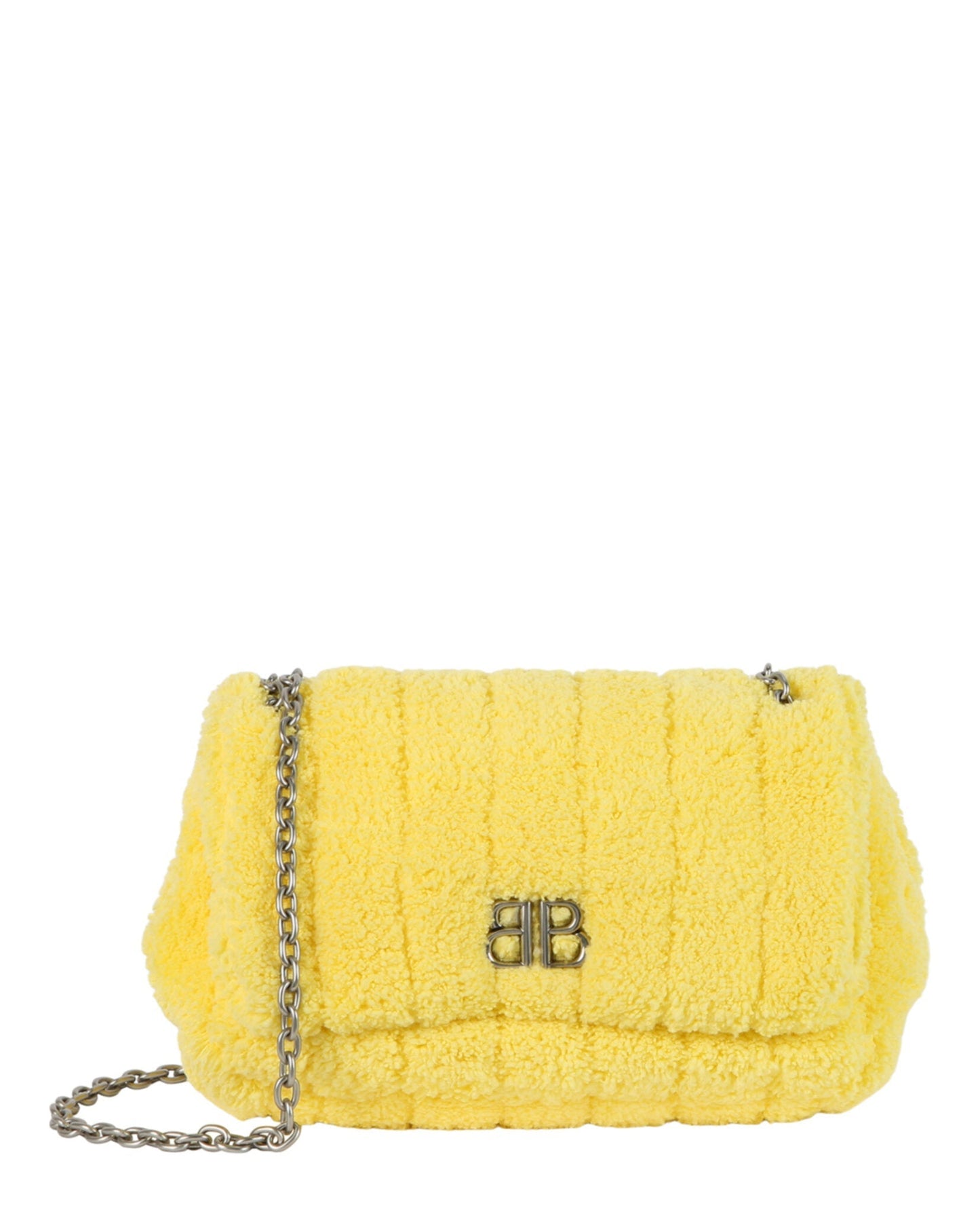 Balenciaga Monaco Mini Bag Quilted Towel Fabric