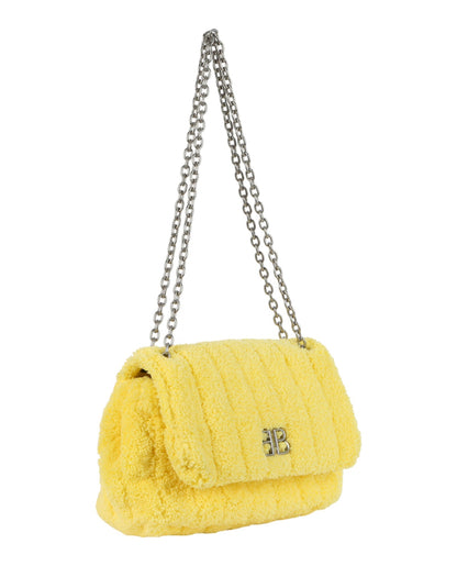 Balenciaga Monaco Mini Bag Quilted Towel Fabric