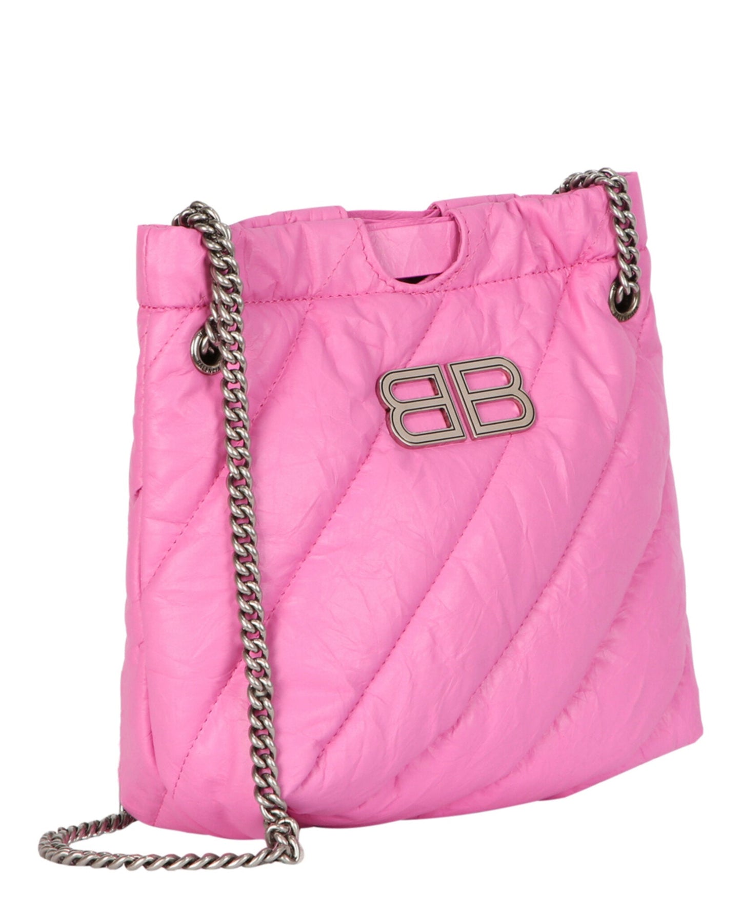 Balenciaga Xs Quilted Crush Tote Bag