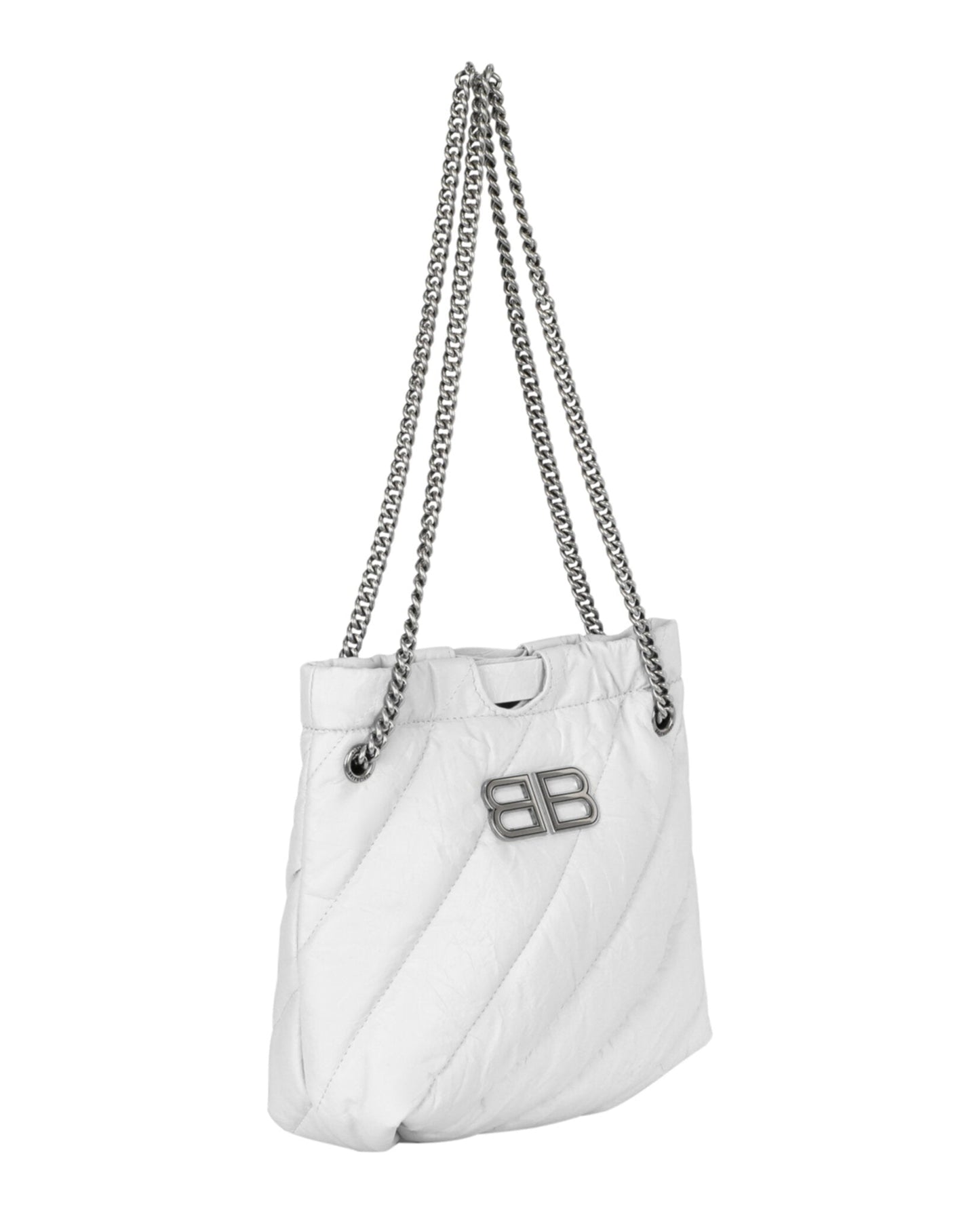 Balenciaga Xs Quilted Crush Tote Bag