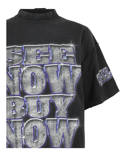 Balenciaga Oversized See Now Buy Now Inside Out T-Shirt